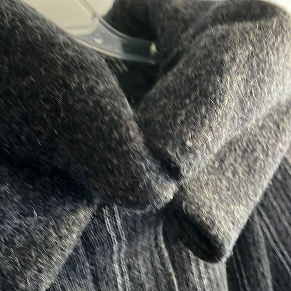 BEAUTIFUL WOMEN’S SIZE MEDIUM ZARA BASIC SHORT WOOL COAT W/WRAP COLLAR - Picture 11 of 14